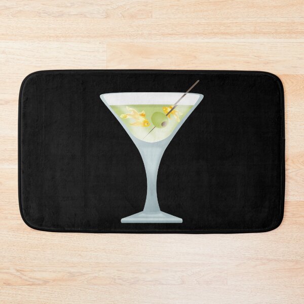 Item preview, Martini with gold fish designed and sold by OVMEngemann.