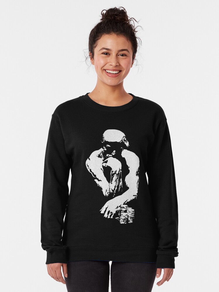 Alternate view of The Thinking Man Poker Pullover Sweatshirt