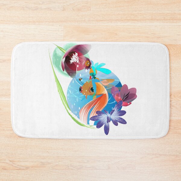 Item preview, illustration style watercolor fairy of flowers and water designed and sold by Luciano Montemarano.