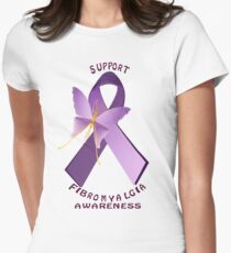 Support Fibromyalgia Awareness Day Women's Fitted T-Shirt