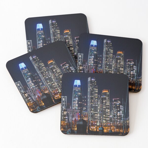 Item preview, San Francisco at Night designed and sold by Tommy Bombon.