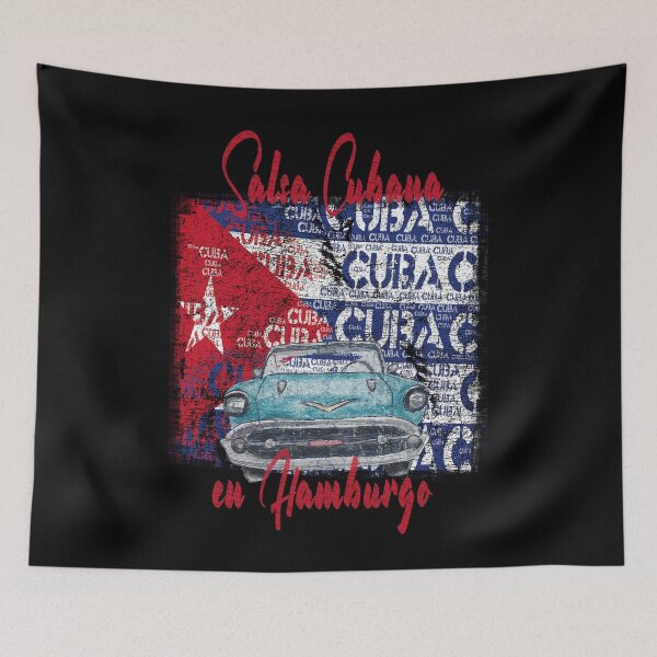 Aperçu de l'œuvre Salsa Cubana à Hambourg - Cadeau de danseuse de salsa créée et vendue par Dubbra.