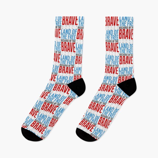 Item preview, Land of The Free Because of The Brave designed and sold by Dan Brady.
