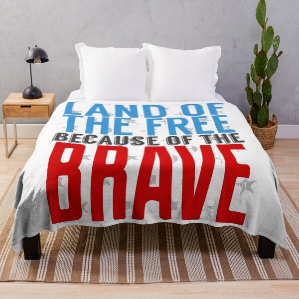 Item preview, Land of The Free Because of The Brave designed and sold by Dan Brady.
