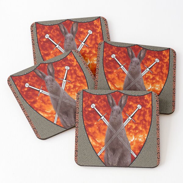 Item preview, Conejito en llamas designed and sold by Loveday Funck.