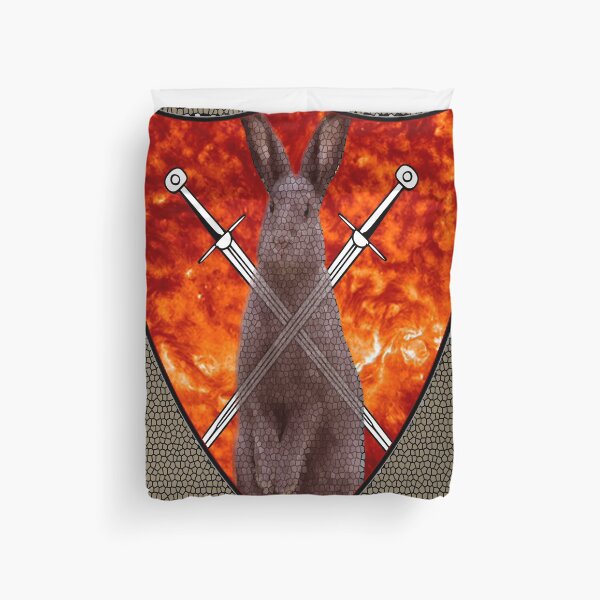 Artikelvorschau, Flammender Hase entworfen und verkauft von Loveday Funck.