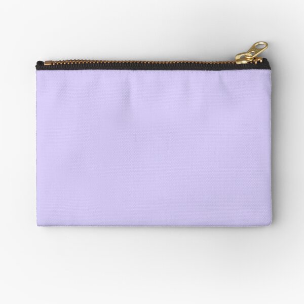 Light Lavender Zipper Pouch