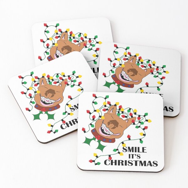 Item preview, A Smiling Dog For Christmas designed and sold by JMcdesigner.