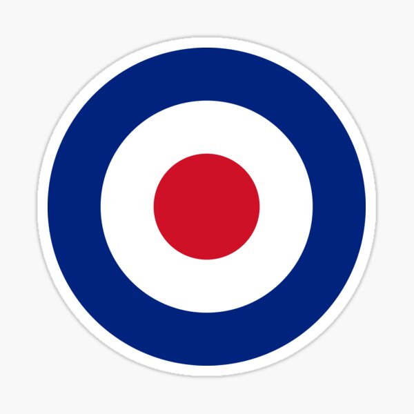 VINTAGE STICKER   RAF TACTICAL SUPPLY WING  1960S 70S ERA 