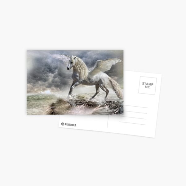 I am Pegasus Postcard