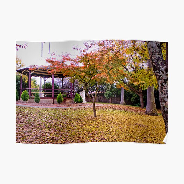 Yackandandah Autumn Series ~ The Rotunda Poster
