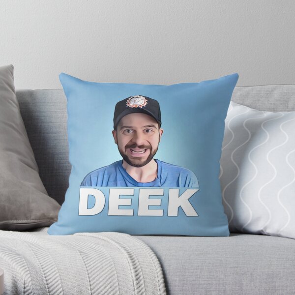 Let’s call him...DEEK Throw Pillow