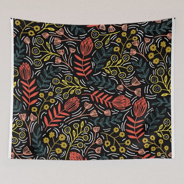 Item preview, Busy Flower Garden designed and sold by inkblotcreative.