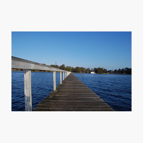 Out On the Water - Long Jetty Photographic Print