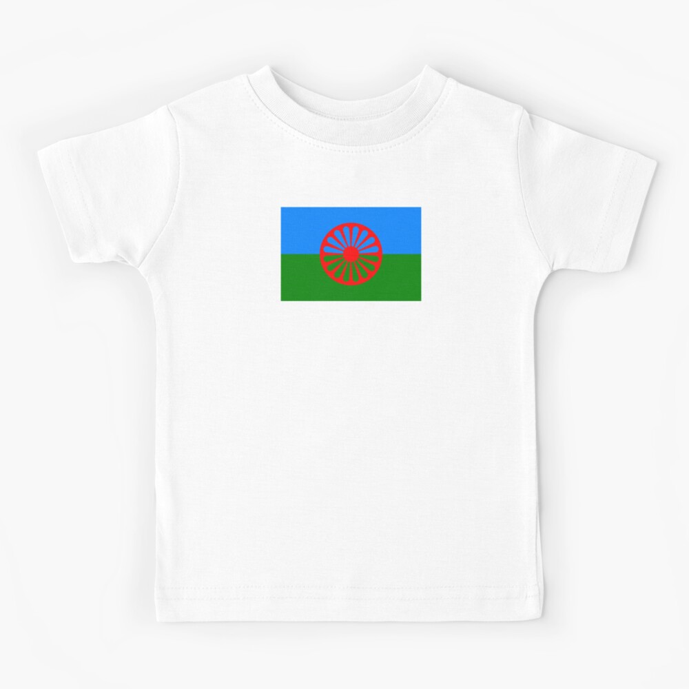 T-shirt enfant for Sale avec l'œuvre « drapeau gitan » de l'artiste  tony4urban