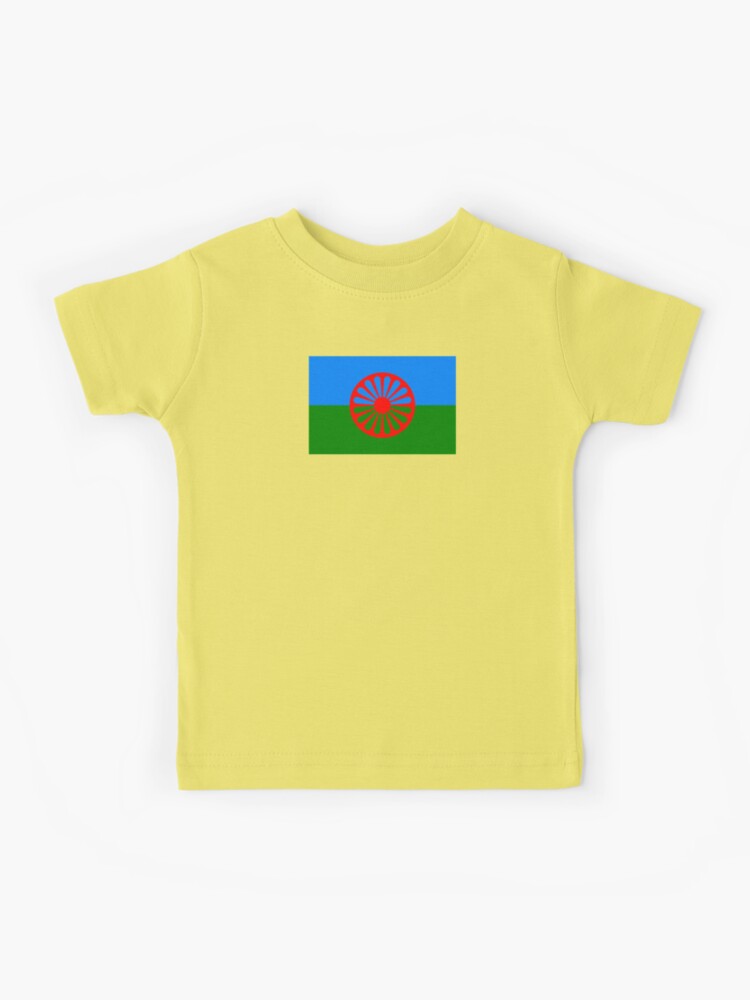 T-shirt enfant for Sale avec l'œuvre « drapeau gitan » de l'artiste  tony4urban