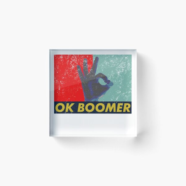 Item preview, OK BOOMER #okboomer designed and sold by YOVEY.