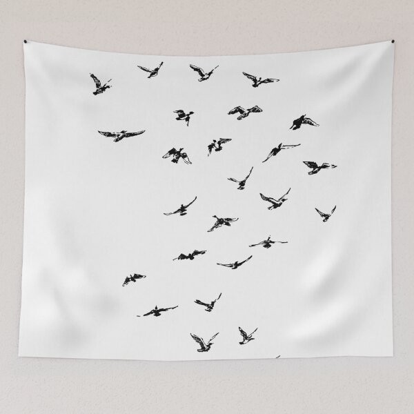 Item preview, Flock of Birds - Dreamy designed and sold by SeaAndLight.
