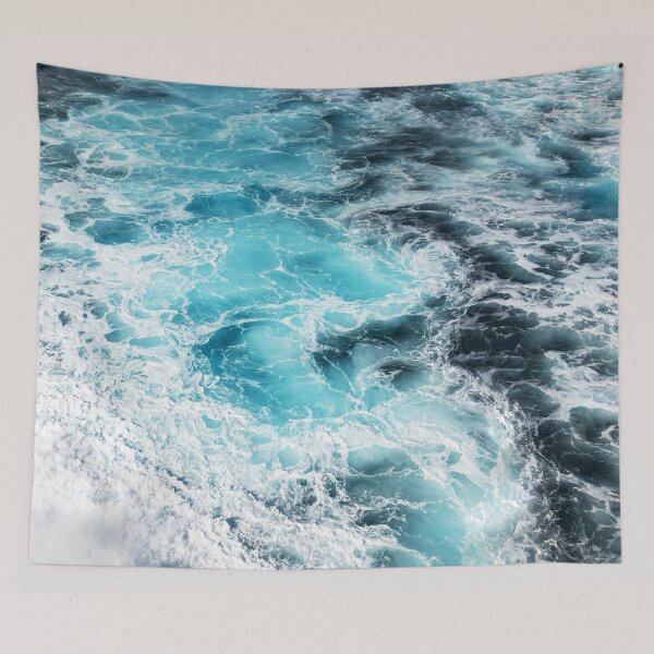 Item preview, mesmerizing blue ocean waves designed and sold by acatalepsys.