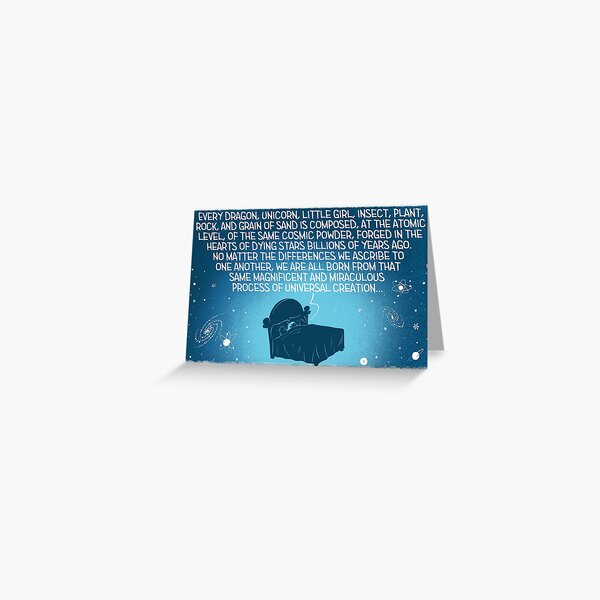 Star Dust Greeting Card