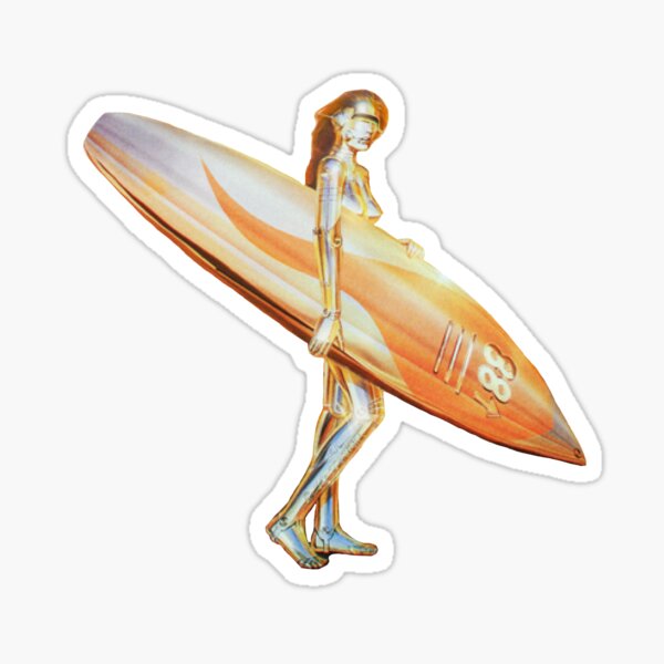 Head In The Clouds II - Surfboard Album Sticker