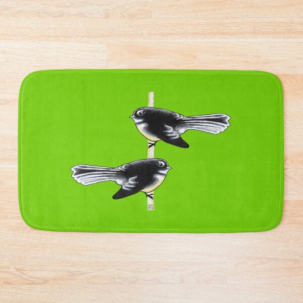 Item preview, Piwakawaka Pair (on green) designed and sold by MHen.