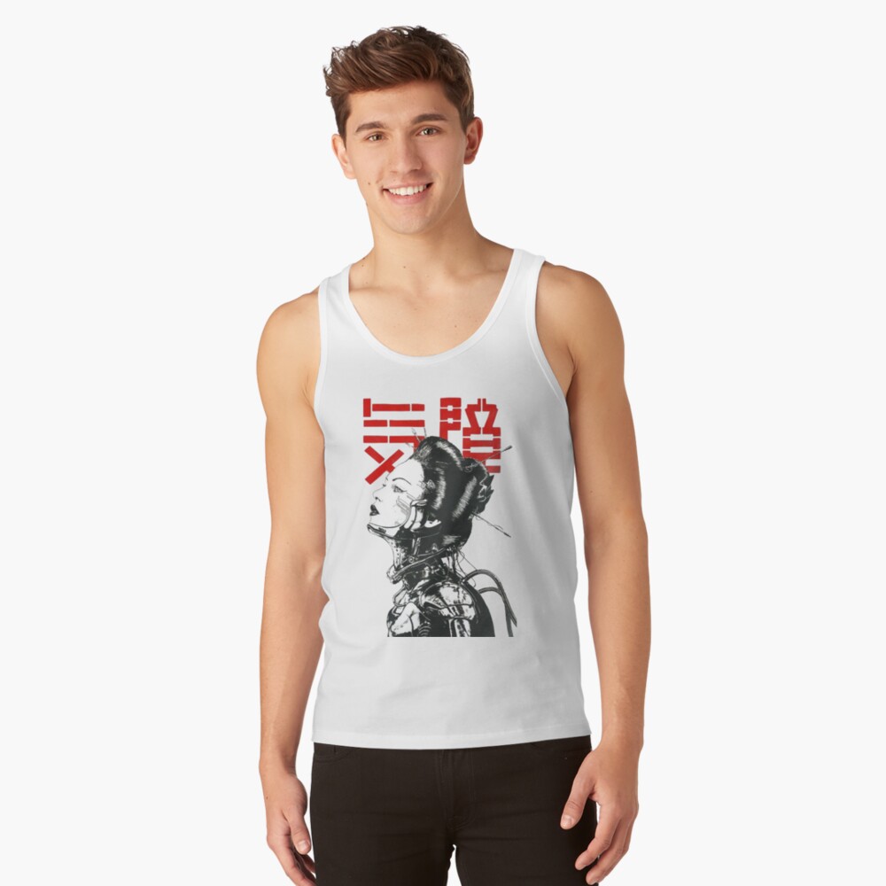 Vaporwave Japanese Cyberpunk Tank Top