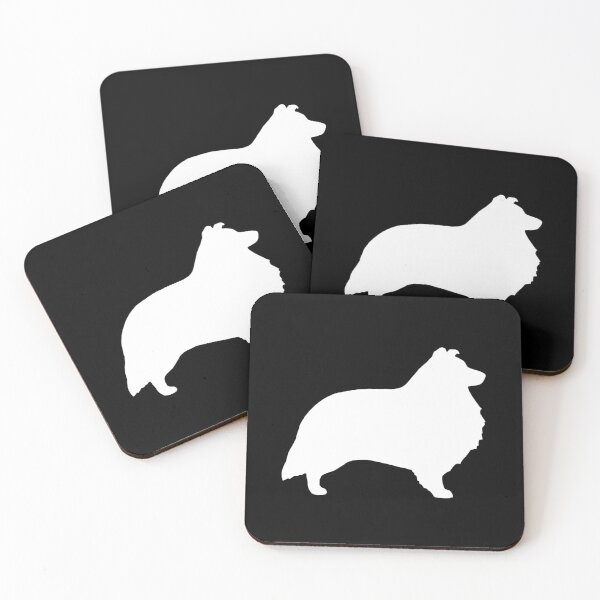 Item preview, Shetland Sheepdog Silhouette(s) designed and sold by Jenn Inashvili.