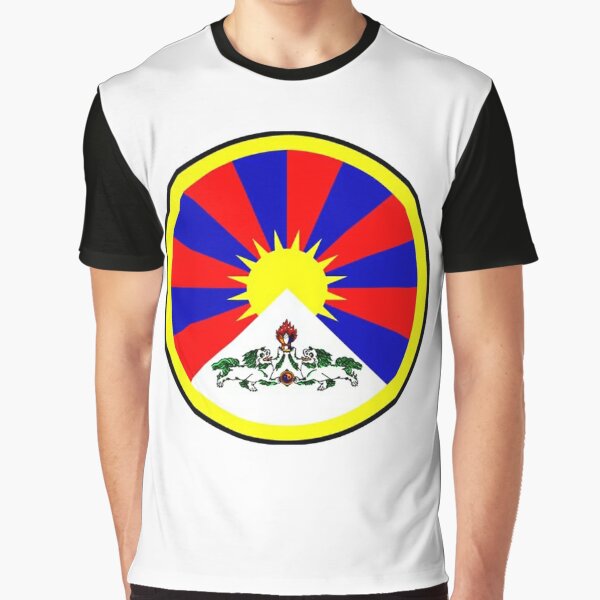 Póster Tíbet: banderas tibetanas ruegan 