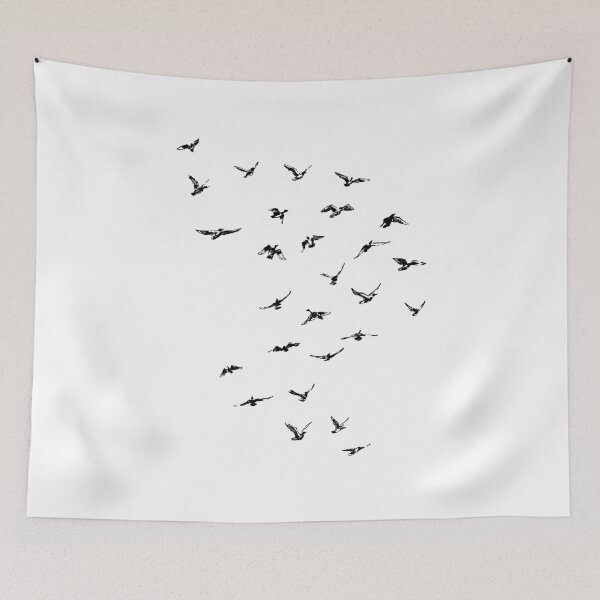Item preview, Flock of Birds in the Sky designed and sold by SeaAndLight.