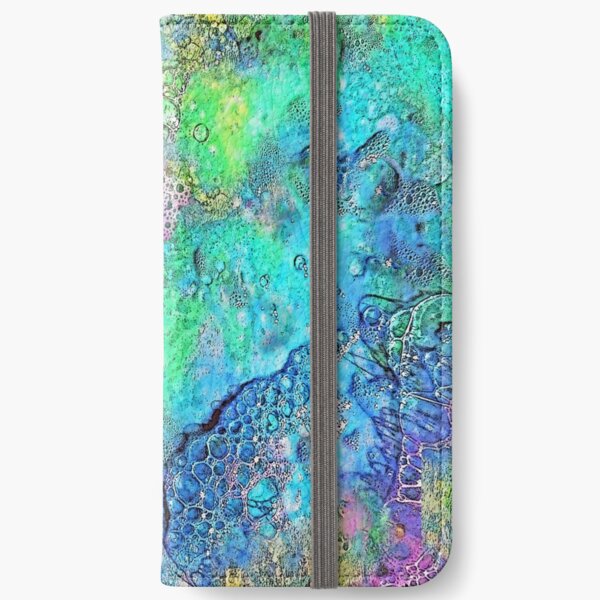 Rainbow Bubbles iPhone Wallet