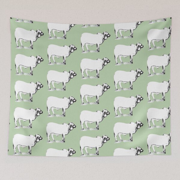 Item preview, Brahman Heifer Sketch designed and sold by knotaway.