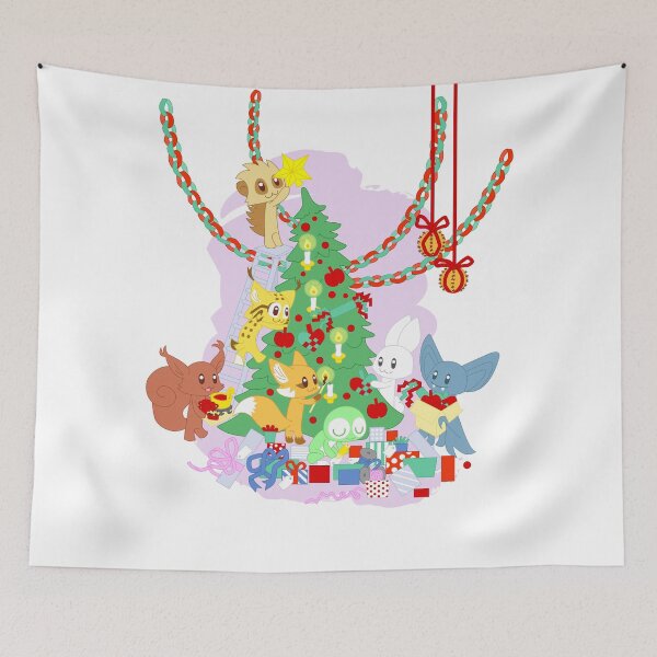 Item preview, Dressing the Yule Tree - cartoon animals designed and sold by Patterns and critters.