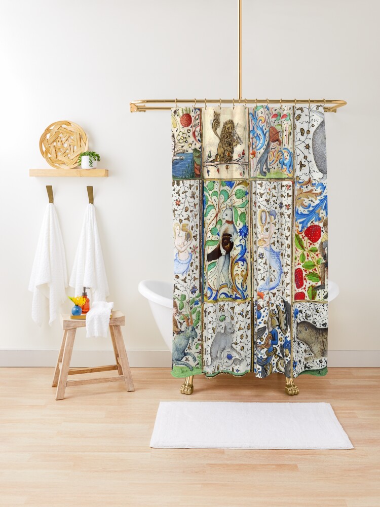 NWT STRANGE & sale UNUSUAL SHOWER CURTAIN