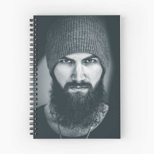 Item preview, Angry bearded man in beanie designed and sold by erikallen920.