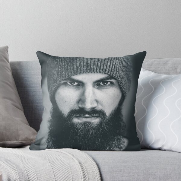 Item preview, Angry bearded man in beanie designed and sold by erikallen920.