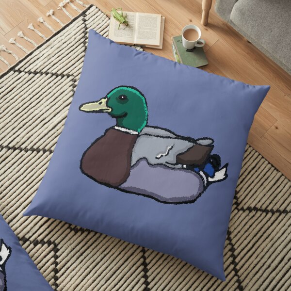 Messy Duck Floor Pillow