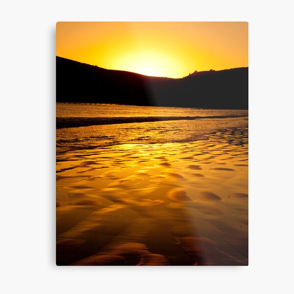 Avila Beach Sunset Metal Print
