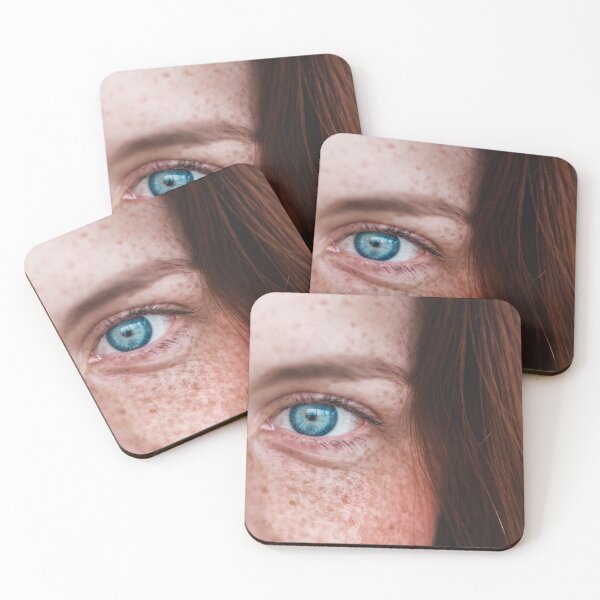 Item preview, blue eyed girl with red hair and freckles designed and sold by erikallen920.