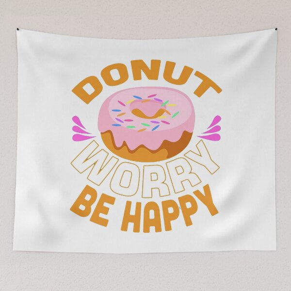 Item preview, Donut Worry Be Happy designed and sold by Bambobox.