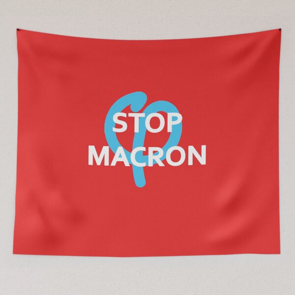Item preview, Stop Emmanuel Macron France Pension Strike  designed and sold by Starstacks.