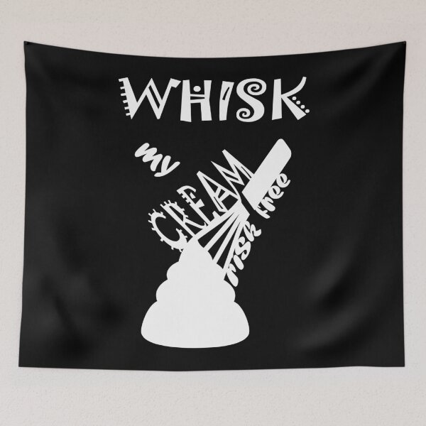 Item preview, Whisk my cream risk free designed and sold by likebakerdo.