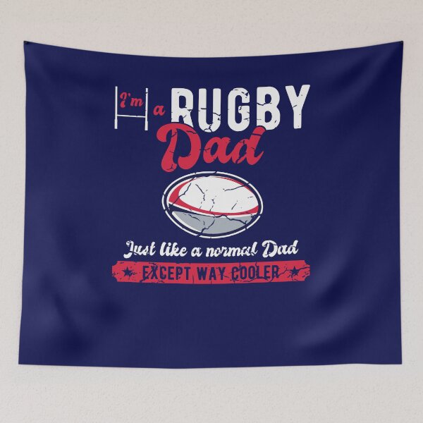 Item preview, Funny Rugby Dad Gift Rugby Player T-shirt designed and sold by Dan66.