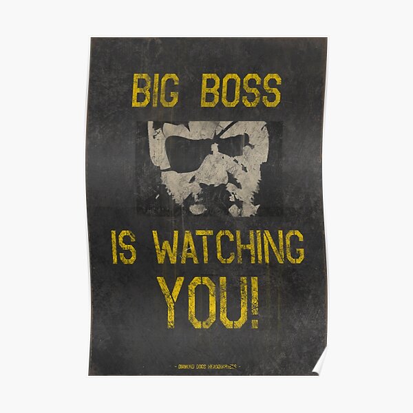 Big Boss Is Watching You! Poster