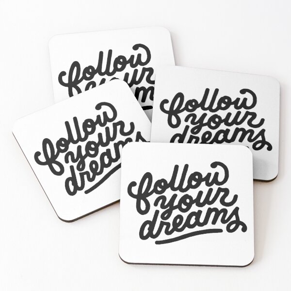 Item preview, Follow Your Dreams (Black) designed and sold by lorenklein.