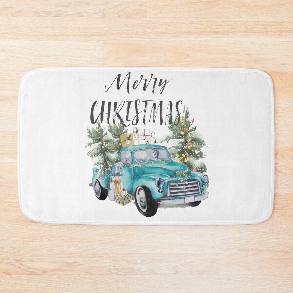 Item preview, Rustic Farmhouse Christmas Truck designed and sold by Laura Lise Wong.