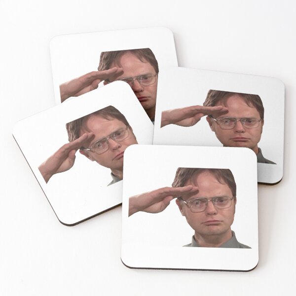 Item preview, Dwight Salute designed and sold by Retrop0lis.