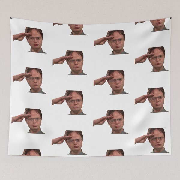 Item preview, Dwight Salute designed and sold by Retrop0lis.