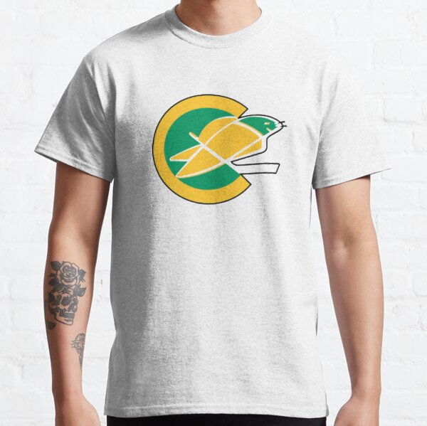 Vintage Vancouver Canucks Deadstock Hockey NHL T-shirt White 