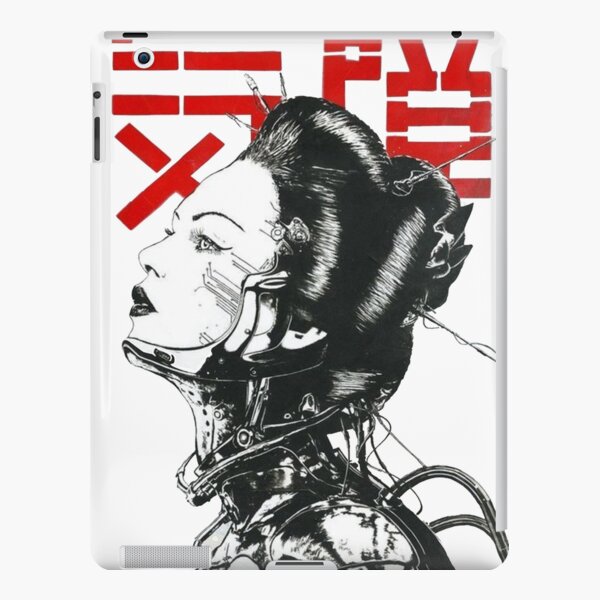 Vaporwave Japanese Cyberpunk iPad Snap Case